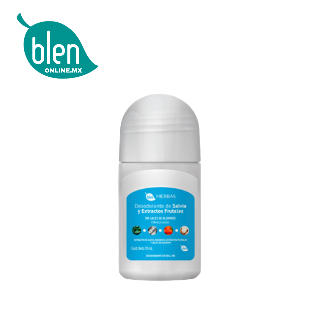 Desodorante de Salvia y Extractos Frutales