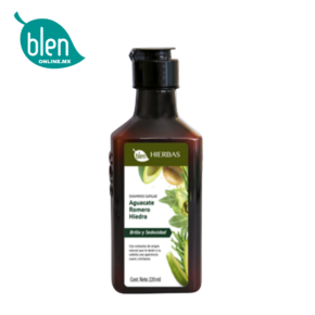 Shampoo Capilar Aguacate, romero y hiedra